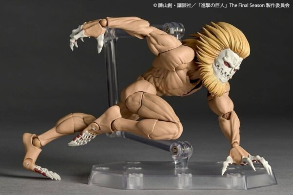mandibula 9 Revoltech: Jaw Titan - Attack on Titan Con Bonus