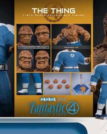 Hot Toys: The Thing 1/6 - Fantastic 4 First Step