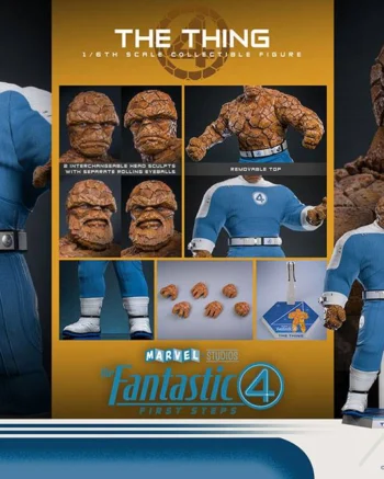 mole 10 Hot Toys: The Thing 1/6 - Fantastic 4 First Step