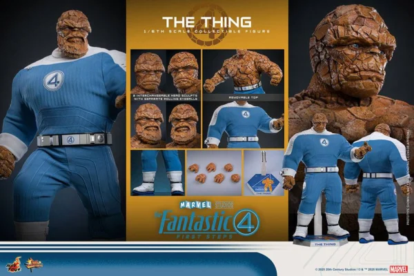 mole 10 Hot Toys: The Thing 1/6 - Fantastic 4 First Step