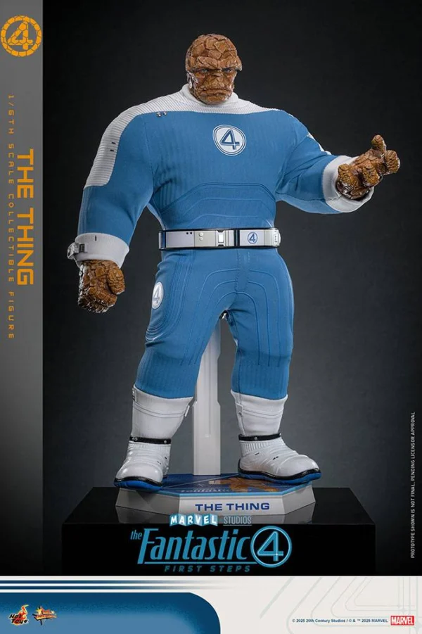 mole 2 Hot Toys: The Thing 1/6 - Fantastic 4 First Step