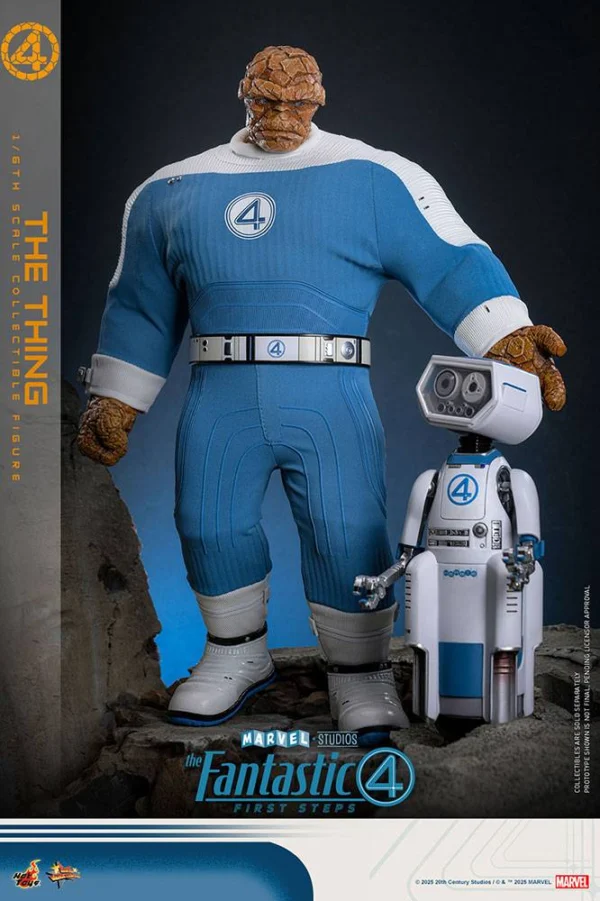 mole 3 Hot Toys: The Thing 1/6 - Fantastic 4 First Step
