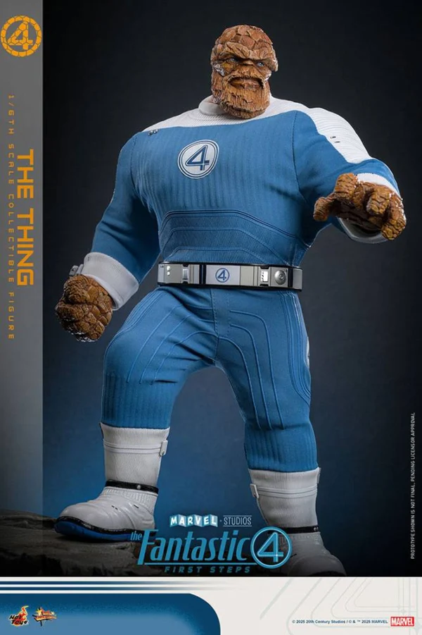 mole 4 Hot Toys: The Thing 1/6 - Fantastic 4 First Step