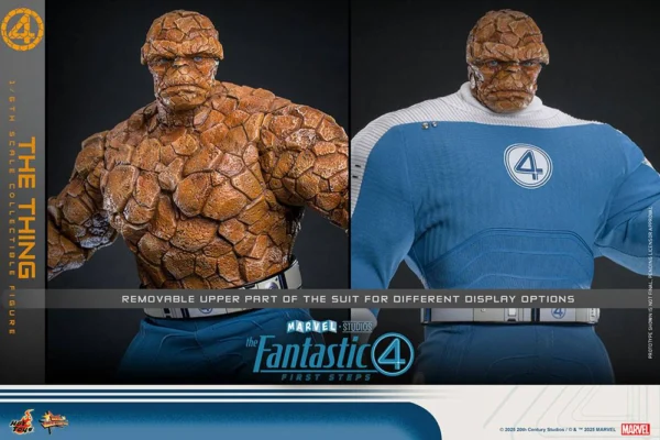 mole 5 Hot Toys: The Thing 1/6 - Fantastic 4 First Step