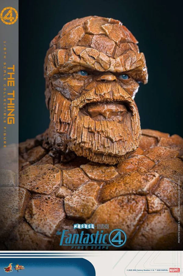 mole 7 Hot Toys: The Thing 1/6 - Fantastic 4 First Step