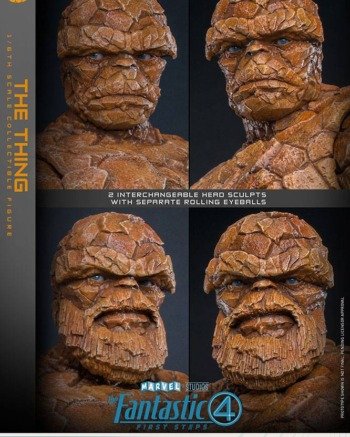 Hot Toys: The Thing 1/6 - Fantastic 4 First Step