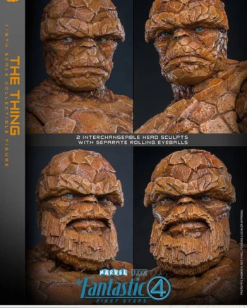 mole 9 Hot Toys: The Thing 1/6 - Fantastic 4 First Step