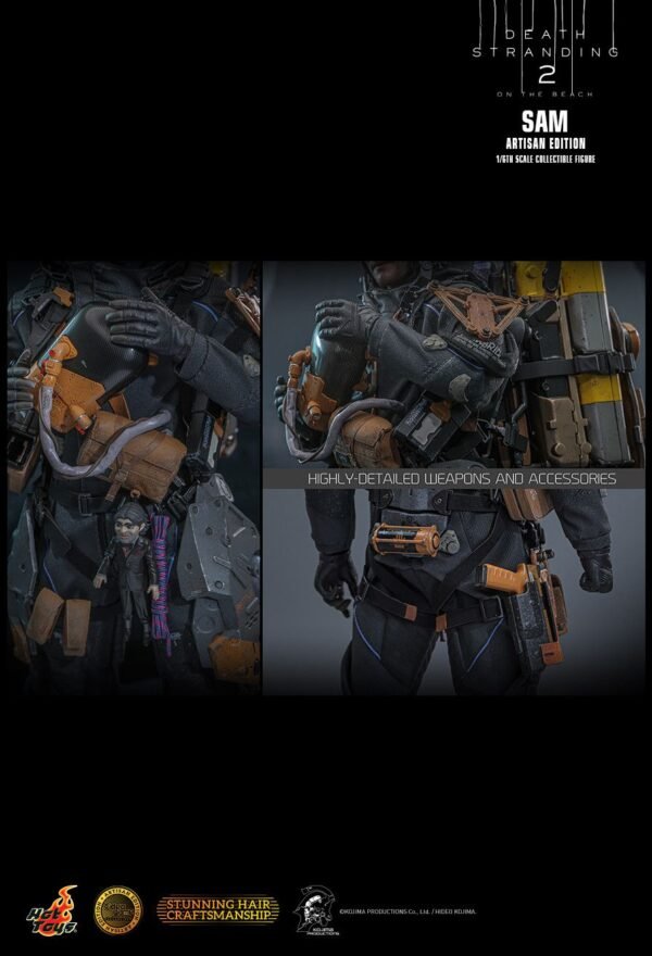 Hot Toys: Sam Artisan Edition Deluxe Version 1/6  - Death Stranding 2 On The Beach Sam