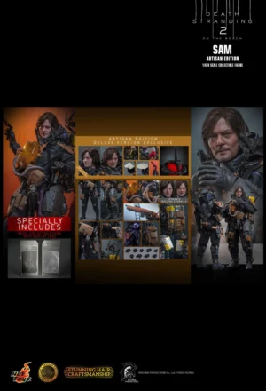 sam artisan 24 Hot Toys: Sam Artisan Edition Deluxe Version 1/6 - Death Stranding 2 On The Beach Sam