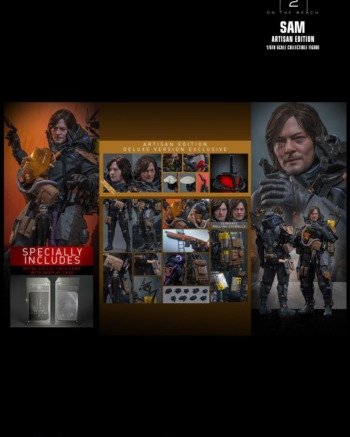 Hot Toys: Sam Artisan Edition Deluxe Version 1/6  - Death Stranding 2 On The Beach Sam