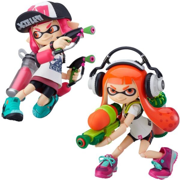 splatoon 1 Figma 400 DX: Inkling - Splatoon 2 Splatoon Girl