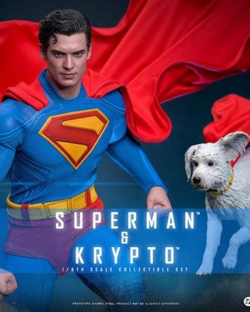 superman 1 Hot Toys: Superman & Krypto 1/6 - Superman (2025)
