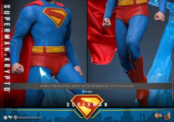 superman 7 Hot Toys: Superman & Krypto 1/6 - Superman (2025)