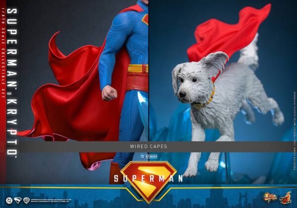 superman 8 Hot Toys: Superman & Krypto 1/6 - Superman (2025)