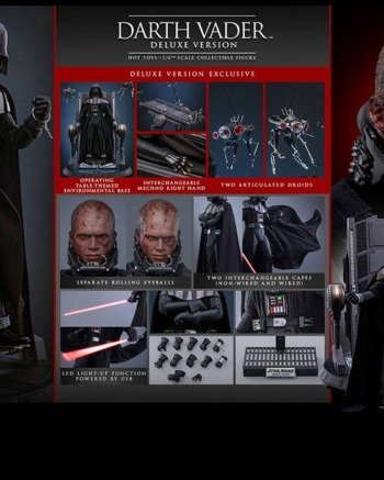 Hot Toys: Darth Vader Deluxe Ver. - Star Wars Episode III Revenge of the Sith