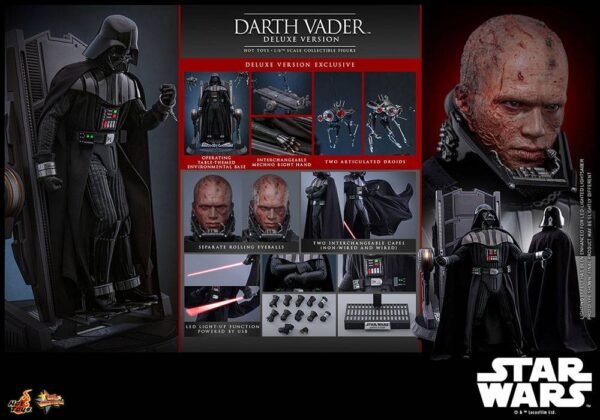 Hot Toys: Darth Vader Deluxe Ver. - Star Wars Episode III Revenge of the Sith