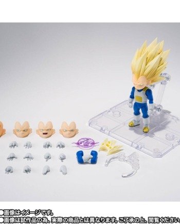vegeta 2 S.H.FIGUARTS: Super Sayajin 3 Vegeta - Dragon Ball DAIMA