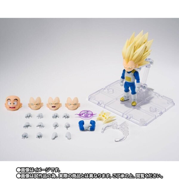 vegeta 2 S.H.FIGUARTS: Super Sayajin 3 Vegeta - Dragon Ball DAIMA