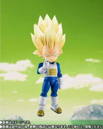vegeta 4 S.H.FIGUARTS: Super Sayajin 3 Vegeta - Dragon Ball DAIMA