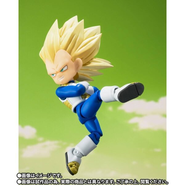 vegeta 5 S.H.FIGUARTS: Super Sayajin 3 Vegeta - Dragon Ball DAIMA