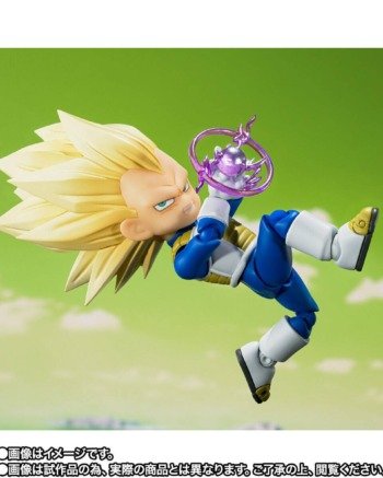 vegeta 7 S.H.FIGUARTS: Super Sayajin 3 Vegeta - Dragon Ball DAIMA
