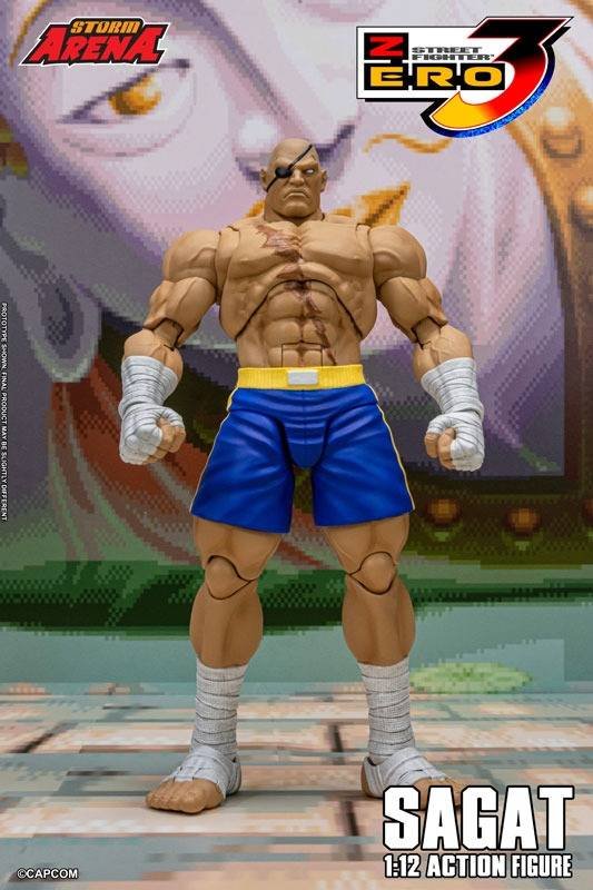 zagat 3 Storm Collectibles: Sagat 1/12 - Street Fighter Zero3