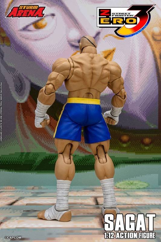 zagat 4 Storm Collectibles: Sagat 1/12 - Street Fighter Zero3