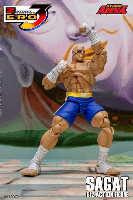 zagat 5 Storm Collectibles: Sagat 1/12 - Street Fighter Zero3