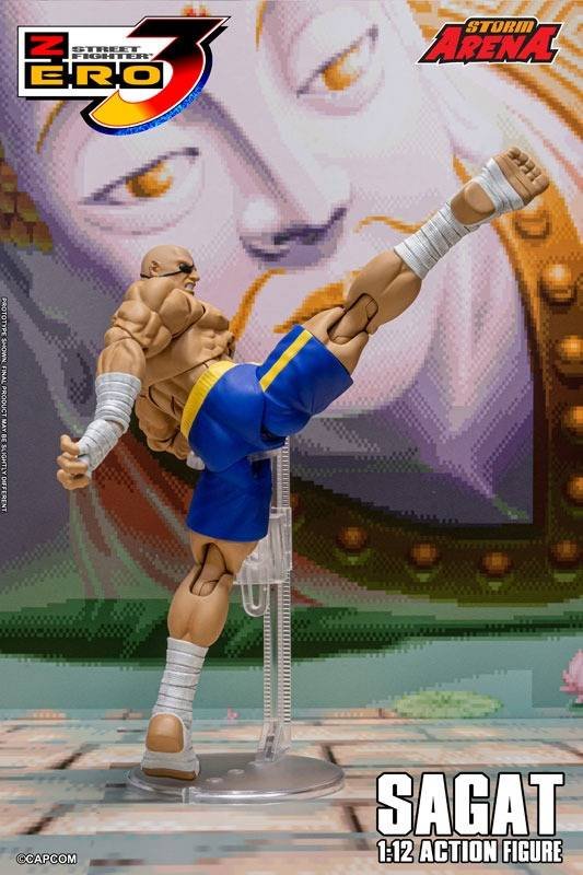 zagat 6 Storm Collectibles: Sagat 1/12 - Street Fighter Zero3
