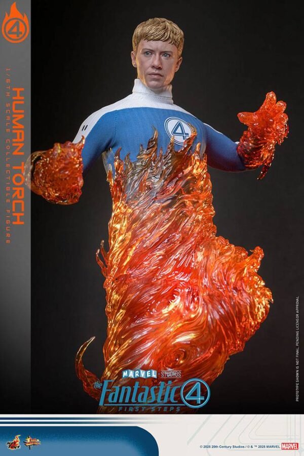 Hot Toys: Human Torch - Fantastic 4 First Step