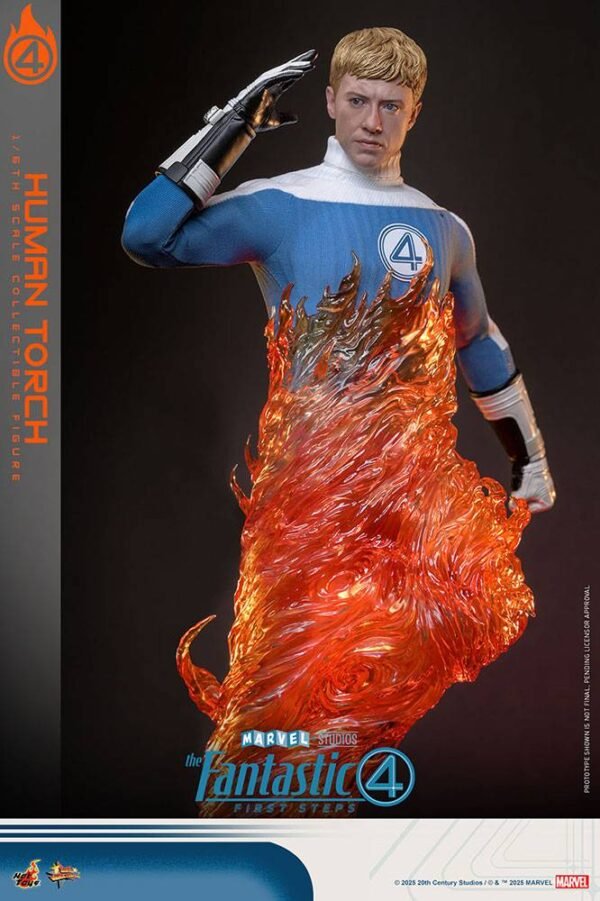 Hot Toys: Human Torch - Fantastic 4 First Step