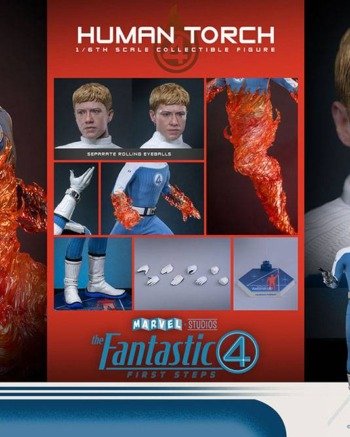 Hot Toys: Human Torch - Fantastic 4 First Step