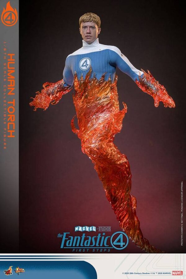 Hot Toys: Human Torch - Fantastic 4 First Step