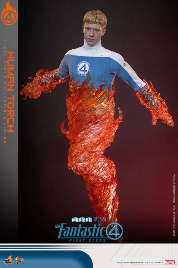 Hot Toys: Human Torch - Fantastic 4 First Step