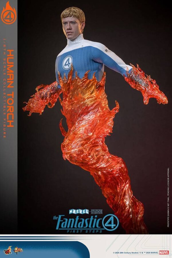 Hot Toys: Human Torch - Fantastic 4 First Step