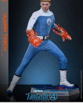 Hot Toys: Human Torch - Fantastic 4 First Step