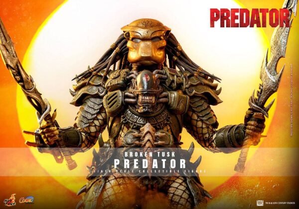 broken tus 1 Hot Toys: Broken Tusk Predator 1/6 - Predator
