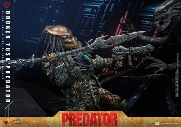 broken tus 10 Hot Toys: Broken Tusk Predator 1/6 - Predator