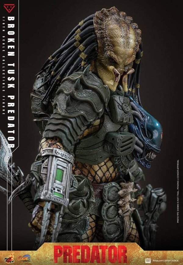 broken tus 15 Hot Toys: Broken Tusk Predator 1/6 - Predator