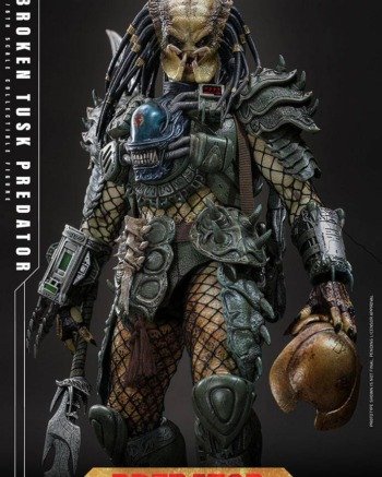 broken tus 16 Hot Toys: Broken Tusk Predator 1/6 - Predator