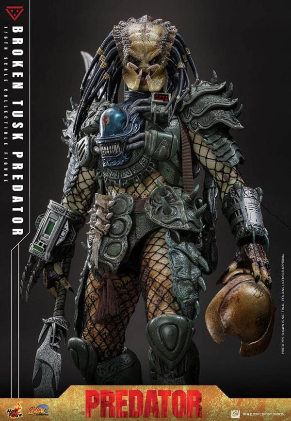 broken tus 16 Hot Toys: Broken Tusk Predator 1/6 - Predator