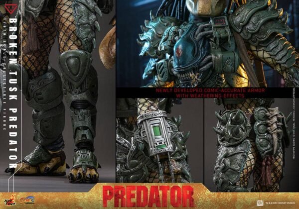 broken tus 18 Hot Toys: Broken Tusk Predator 1/6 - Predator