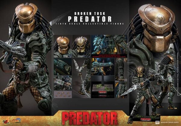 broken tus 19 Hot Toys: Broken Tusk Predator 1/6 - Predator