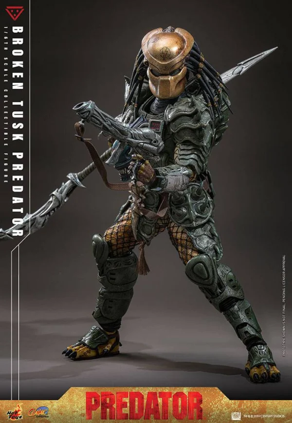 Hot Toys: Broken Tusk Predator 1/6 - Predator