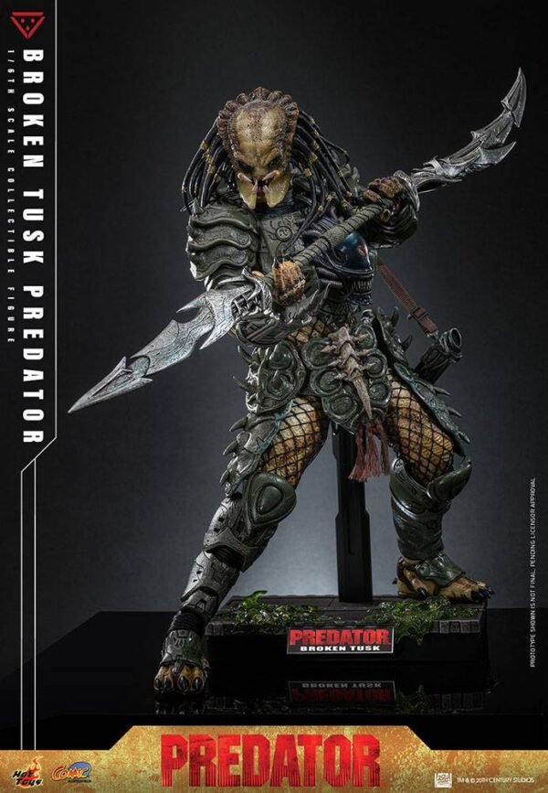 broken tus 3 Hot Toys: Broken Tusk Predator 1/6 - Predator