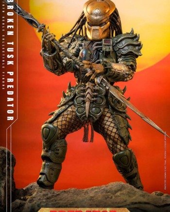 broken tus 5 Hot Toys: Broken Tusk Predator 1/6 - Predator