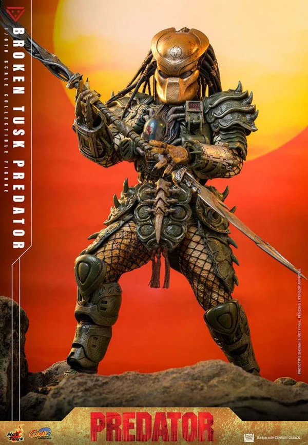 Hot Toys: Broken Tusk Predator 1/6 - Predator