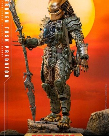 broken tus 6 Hot Toys: Broken Tusk Predator 1/6 - Predator