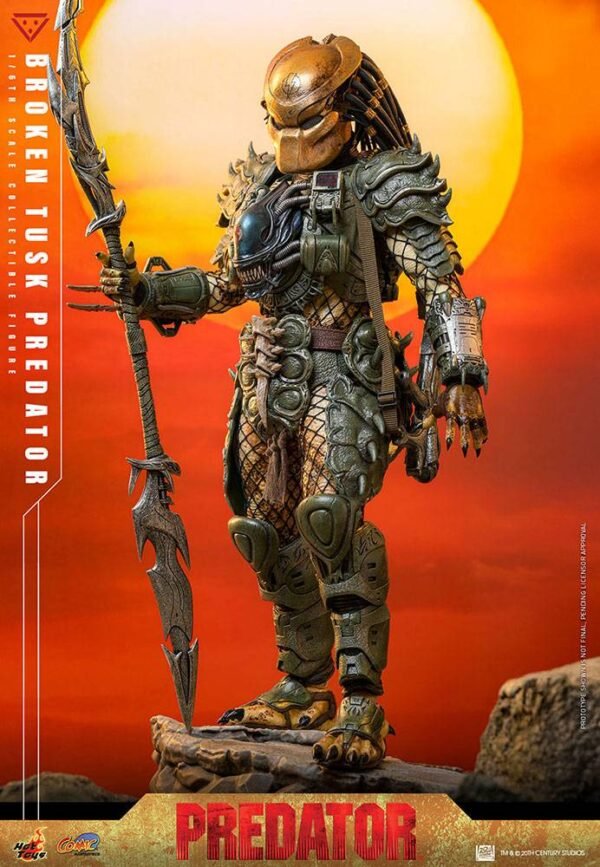 broken tus 6 Hot Toys: Broken Tusk Predator 1/6 - Predator