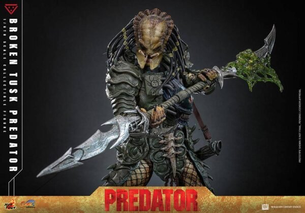 broken tus 9 Hot Toys: Broken Tusk Predator 1/6 - Predator